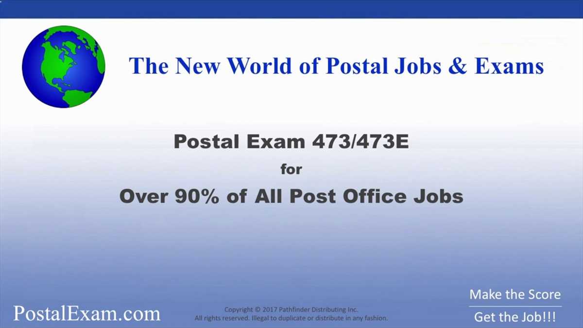 Importance of passing the USPS Exam 473