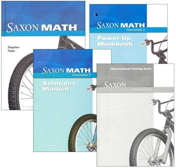 Saxon math course 3 answer book