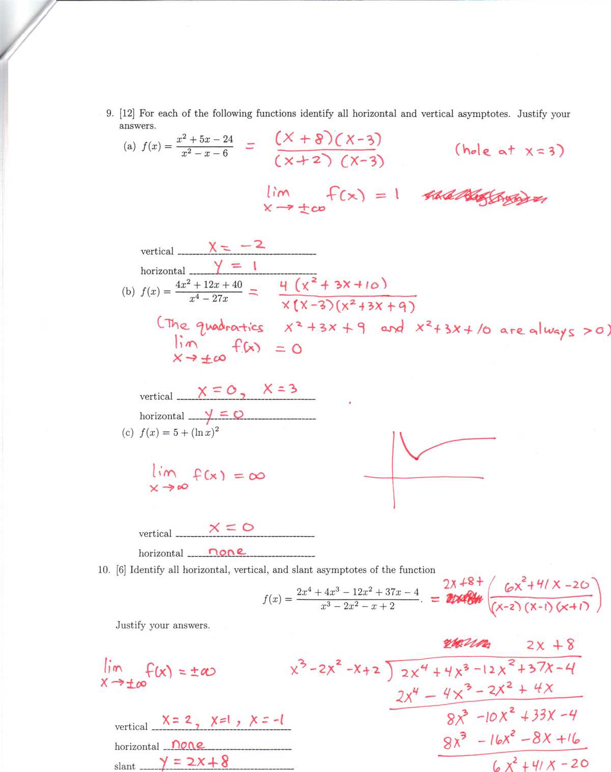 Algebra 2 unit 3 polynomial functions answer key