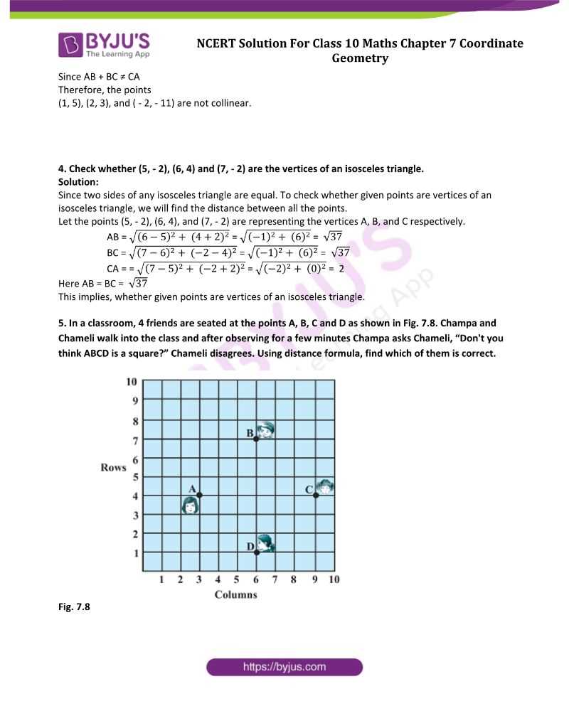 Geometry chapter 7 review answers