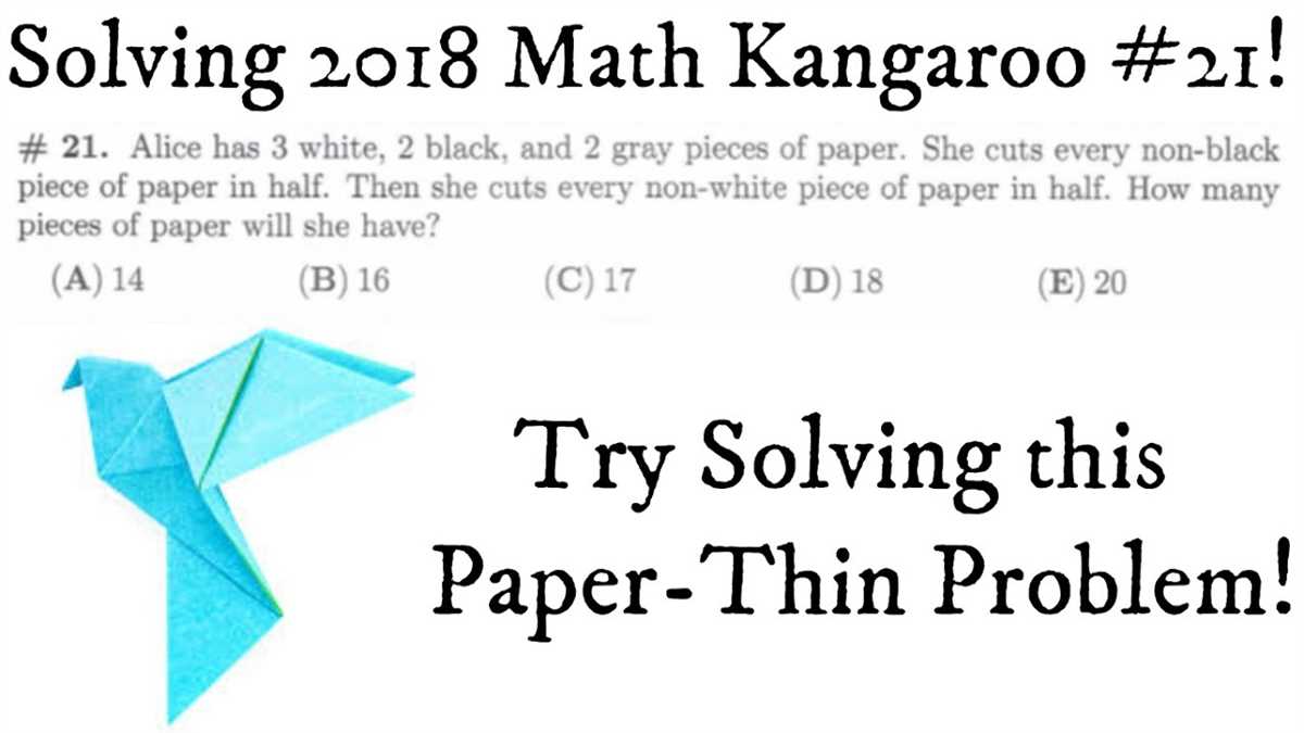 How Math Kangaroo 2011 Works