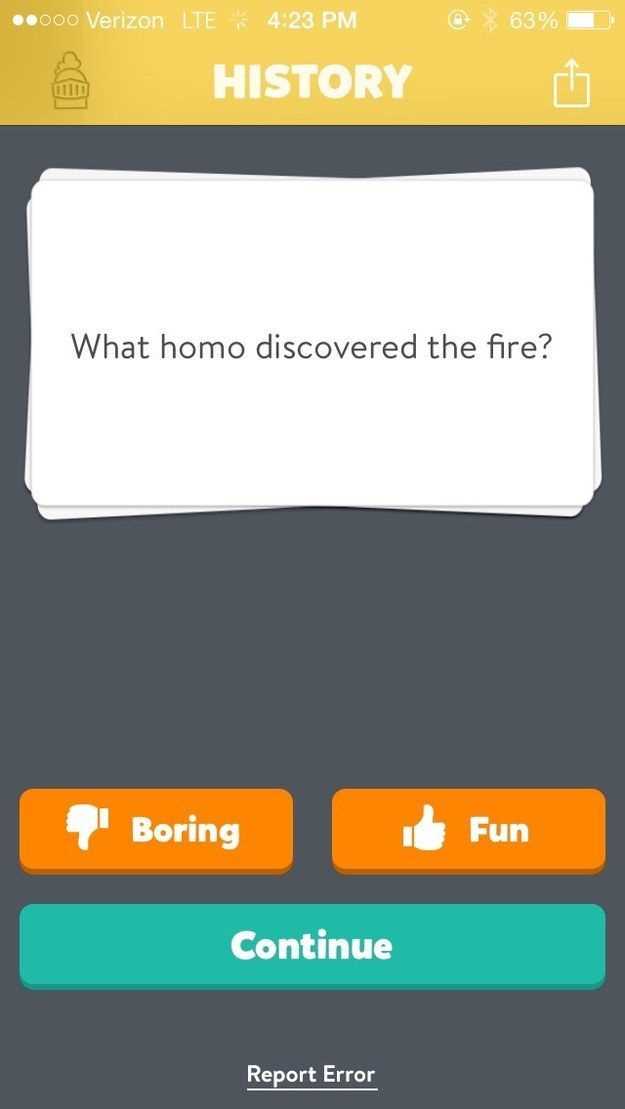  What are some history trivia questions for Trivia Crack?